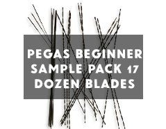 Pegas Scroll Saw Blades Sample Pack - Beginners Set - Gift Cards & Merch | Gift Cards - Bear Woods Supply