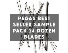Pegas Scroll Saw Blades Sample Pack - Best Sellers - Scroll Saw | Scroll Saw Blades - Bear Woods Supply