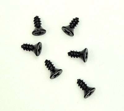 Phillips Flat Head (FH) 3 by 1/4" (6.35 mm) Black Screws (Per 100 Screws) - Hang & Hardware | Flat Head Screws - Bear Woods Supply