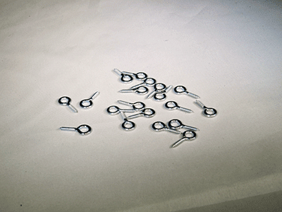 Screw Eye 4 x 16 x 7mm Zinc Plated (Per 100) - Hang & Hardware | Cup, Shoulder & Screw Hooks - Bear Woods Supply