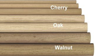 TEAK WOOD DOWELS 1/2" x 48" (Box of 50) - Wood Parts | Dowel Rods - Bear Woods Supply