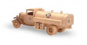 The 1933 Gas & Oil Truck 19" (Woodworking Pattern) - Wood Craft | Toys & Joys Patterns - Bear Woods Supply