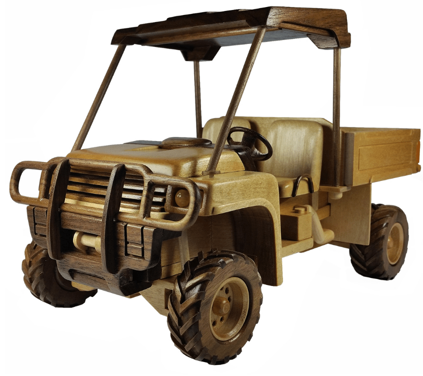 The ATV Pattern (Approx. 11") (Woodworking Plan) - Wood Craft | Toys & Joys Patterns - Bear Woods Supply