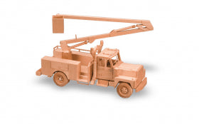 The Bucket Truck Woodworking Pattern (Approx. 21") - Wood Craft | Toys & Joys Patterns - Bear Woods Supply