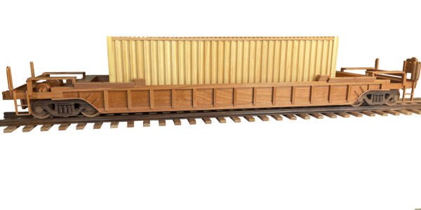 The Container Car (Woodworking Pattern) - Wood Craft | Toys & Joys Patterns - Bear Woods Supply
