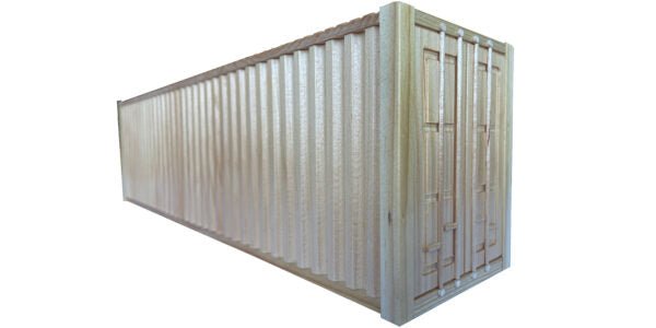 The Container Car (Woodworking Pattern) - Wood Craft | Toys & Joys Patterns - Bear Woods Supply