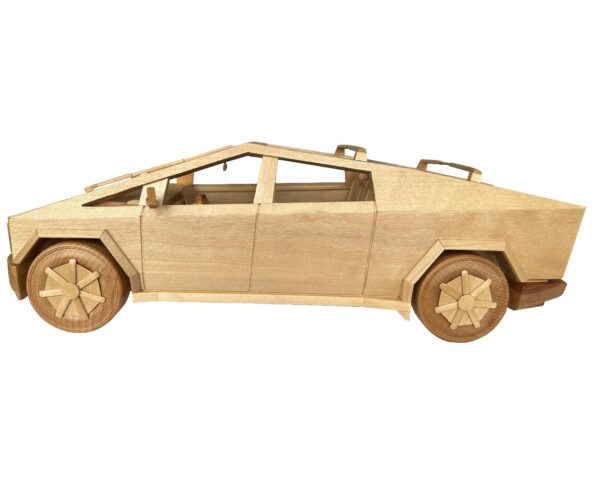"The Cyber Truck" (Woodworking Pattern) - Wood Craft | Toys & Joys Patterns - Bear Woods Supply
