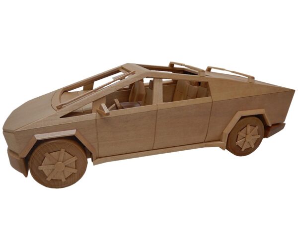 "The Cyber Truck" (Woodworking Pattern) - Wood Craft | Toys & Joys Patterns - Bear Woods Supply