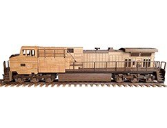The Diesel Locomotive (Woodworking Pattern) - Wood Craft | Toys & Joys Patterns - Bear Woods Supply