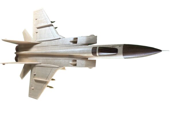 "The Fighter Jet" (Woodworking Pattern) - Wood Craft | Toys & Joys Patterns - Bear Woods Supply