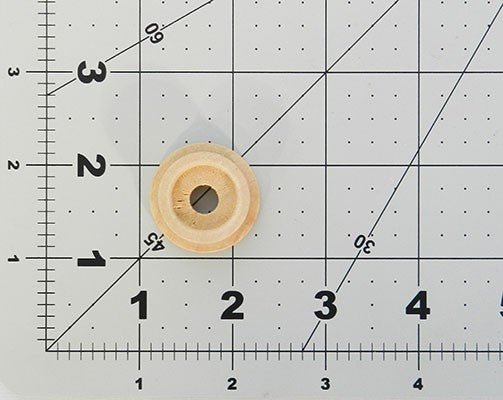 Train Wheels 1-3/16" by 1/2" with 5/16" hole - Wood Craft | Toys & Joys Patterns - Bear Woods Supply