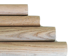 White Oak Wood Dowels 3/4" x 36" (Box of 25) - Wood Parts | Dowel Rods - Bear Woods Supply
