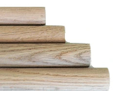 White Oak Wood Dowels 2" x 36" (Box of 10)