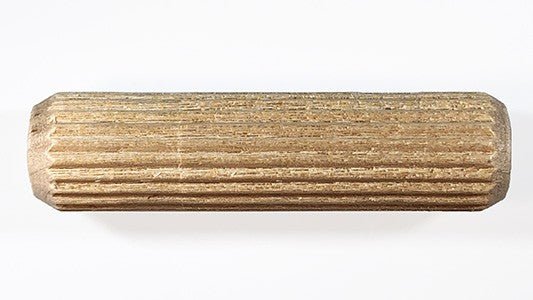 Wood Fluted Dowel Pins 1/2" by 2" (Per 100 Dowel Pins) - Wood Parts | Dowel Pins - Bear Woods Supply