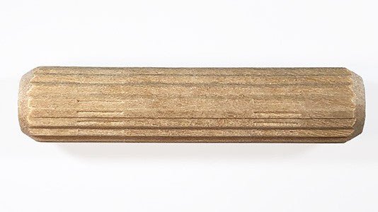 Wood Fluted Dowel Pins 7/16" by 2" (Per 100 Dowel Pins) - Wood Parts | Dowel Pins - Bear Woods Supply