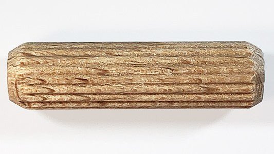 Wood Multi-Groove Metric Dowel Pins 8 mm by 32 mm (Per 20,000 Dowel Pins) - Wood Parts | Dowel Pins - Bear Woods Supply