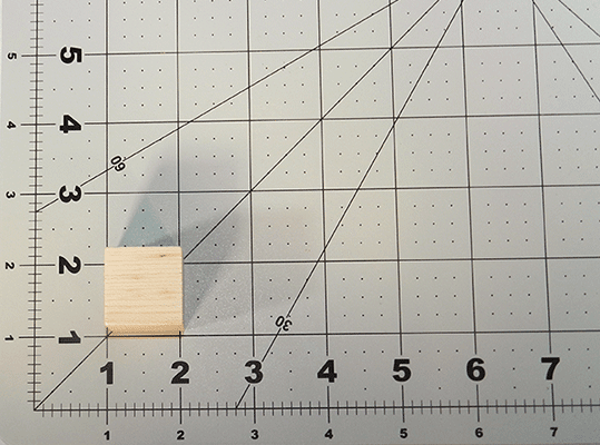 Wooden 1" Cubes - Wood Craft | Wood Shapes & Cutouts - Bear Woods Supply