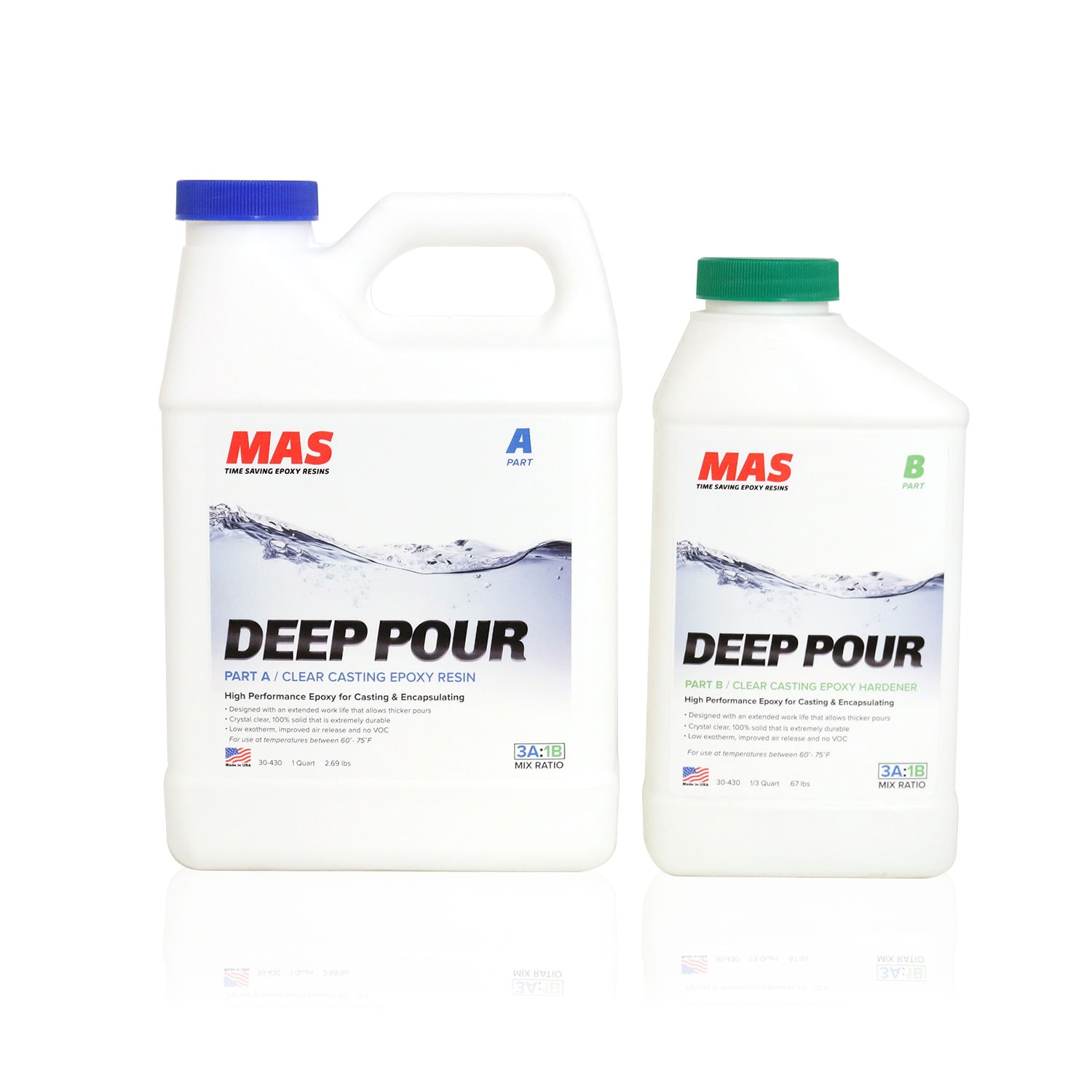 Deep Pour Epoxy Resin for River Tables & Molds