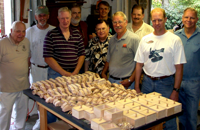 Alabama Woodworkers wooden toys