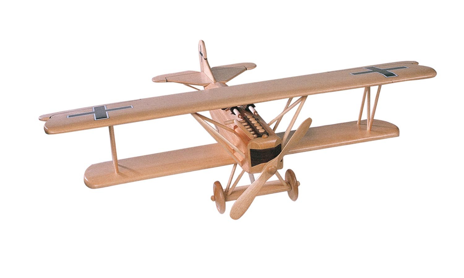 Wooden Toy Fokker D.VII Airplane