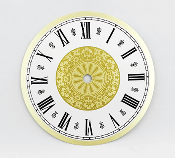 Fancy Roman Clock Dial 6" | Bear Woods Supply