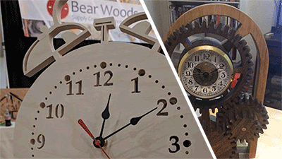 Clock Parts Movements And Hands Inserts Dials Bear How To Make Large Clocks Clock Inserts And Quartz Movements