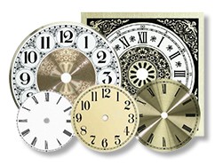 Clock Dials Round and Square, Clock Faces 