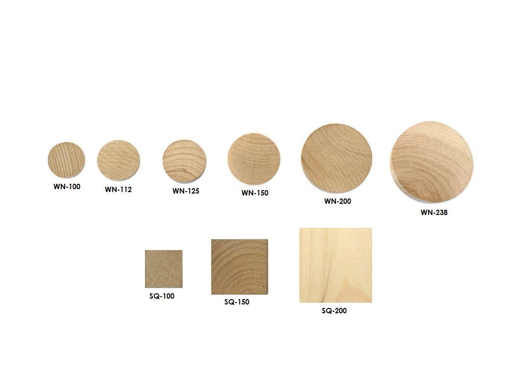 Buy wood discs, wooden tiles | Bear Woods Supply