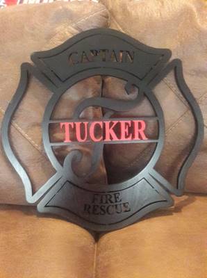 Scroll Saw Pattern Instant Customize Fire Rescue