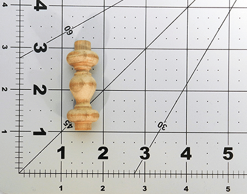 Maple Gallery Spindles 2 inch | Bear Woods Supply