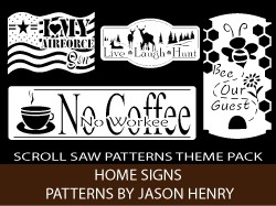 Home Sign Patterns Pack by Jason Henry