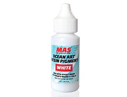 MAS white ocean resin pigment