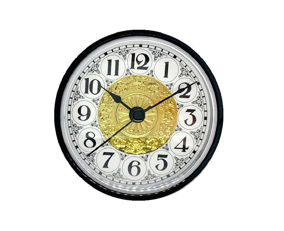 3'' Clock Face, Fancy/Arabic Numerals