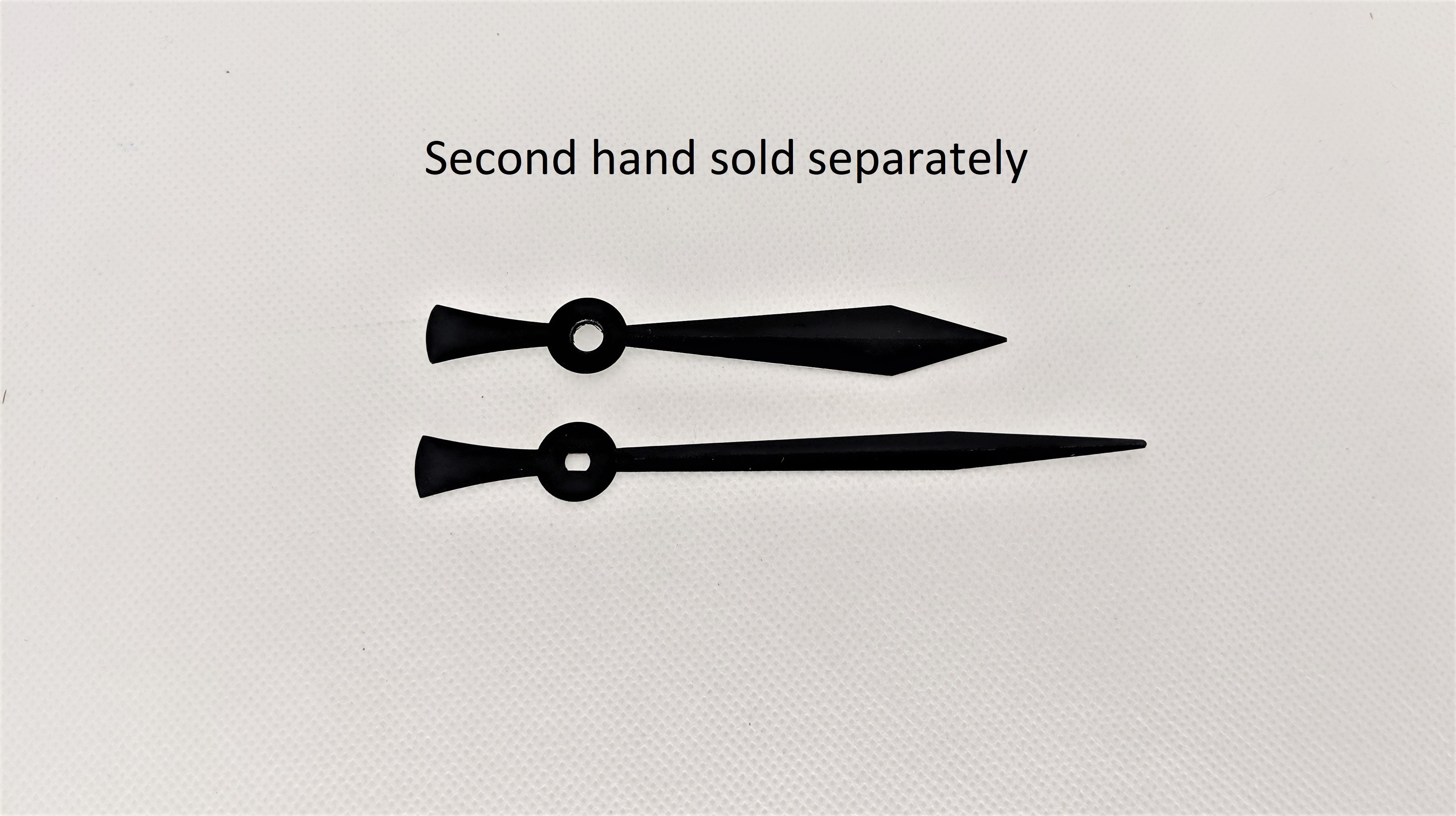 Clock Hands 3-5/8" - Black