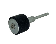 Mandrel for abrasive bands for rotary tools