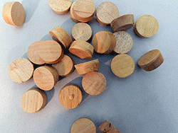 Side Grain Furniture Plugs Maple | Bear Woods Supply