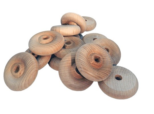 Wood Toy Wheels 2