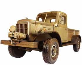 50s Power Wagon Woodworking Pattern | Bear Woods Supply