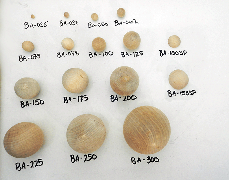 3/4 inch Wooden Balls