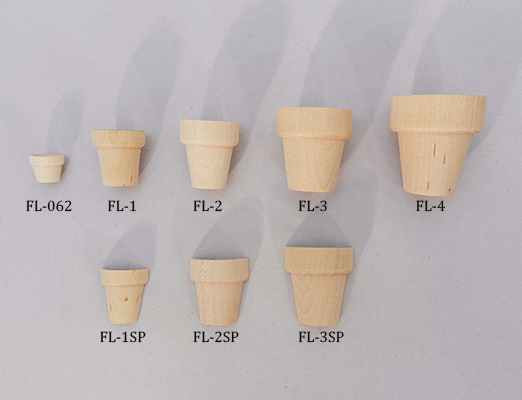 Miniature Wood Flower Pots And Pails But Craft Supplies Bear Wooden Flower Pots And Pails For Crafts Bear Woods Supply