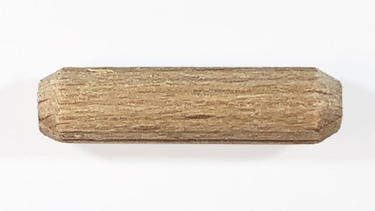 Wooden Dowel Pins Hardwood Fluted Beech Wood  Multigroove Free P&P 