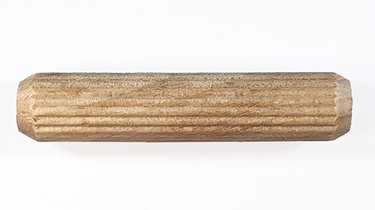 Wood Specialties 5/16 X 1-1/2 Multi-Groove Fluted Dowel Pin Platte River 170438 Pins & Plugs 1500-pack 