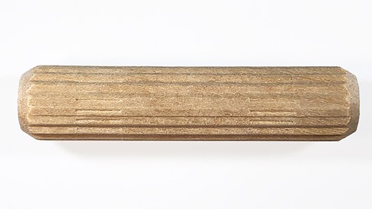 Wood Fluted Dowel Pins 7/16 by 2 (Per 100 Dowel Pins)