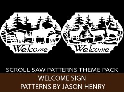 Welcome Signs Scroll Saw Patterns by Jason Henry