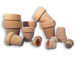 Wooden Flower Pots, Wooden Pails