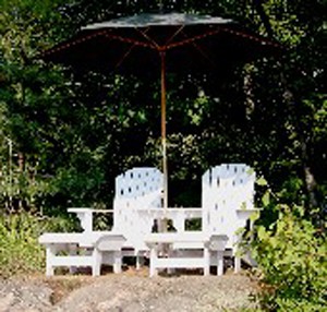 Adirondack Chair, Settee Kit &amp; Footstool Plan - Downloadable