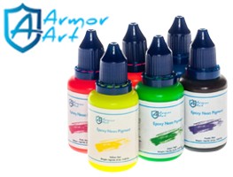 Armor Art Pigments for Epoxy Resin Art