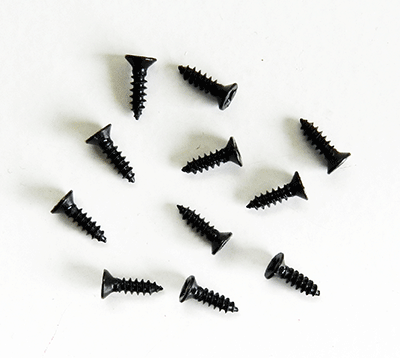 Small clearance wood screws