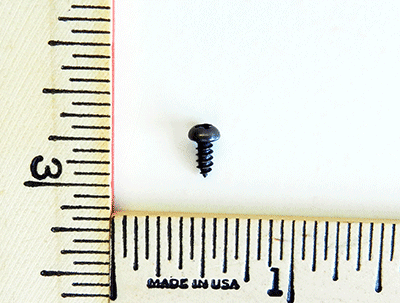 Buy Black Round head Phillips Screws | Bear Woods Supply