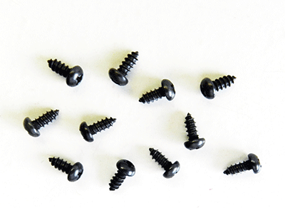 Buy Black Round head Phillips Screws | Bear Woods Supply